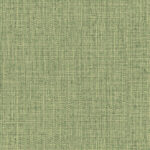 Groen geweven structuurbehang uit de Arte Nongo 49517 Gitane collectie.