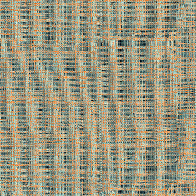 Textuur van Arte behang Nongo 49519 uit de Gitane collectie met een geweven, grafisch patroon in aardetinten.