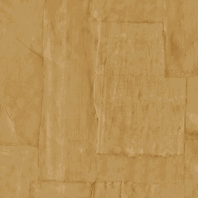 Behang met een warme goudbruine textuur en rechthoekig patroon uit de Arte Oblong Buningh 42540 collectie.