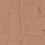 Arte-behang Oblong Buningh 42543 met een terracotta kleur en een textuur van ruwe, rechthoekige vlakken.
