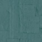 Donkergroen Arte-behang met een abstract patroon van rechthoekige vlakken en textuur, model Oblong Buningh 42545.