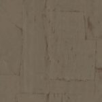 Bruin Arte-behang uit de Oblong-collectie met een patroon van grove, rechthoekige textuurvlakken.