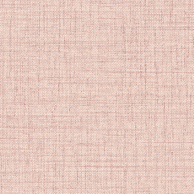 Roze Arte behang Puro 27001A met een subtiele textielstructuur en linnenlook.