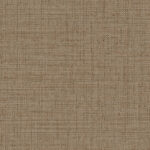 Behang met een natuurlijke linnenstructuur in warme bruintinten uit de Arte Puro-collectie, model 27006A.
