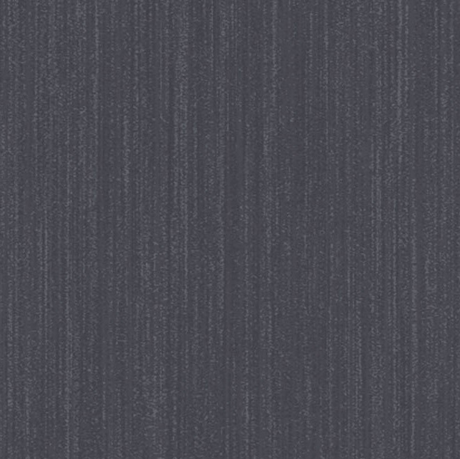 Donkerblauw Arte behang Temper 34509B met subtiel verticale textuur.