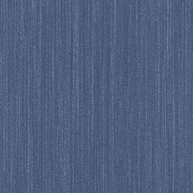 Blauw Arte behang uit de Temper-collectie met een subtiel verticaal textuurpatroon.