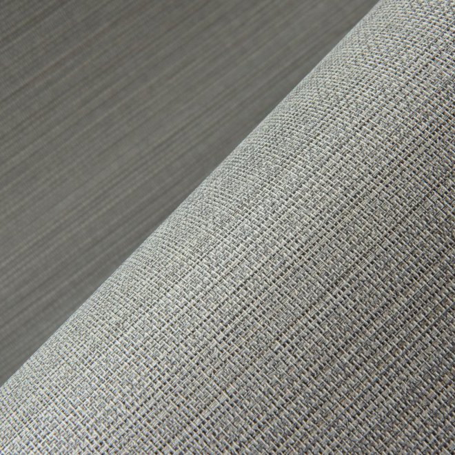 Grijze rol Arte-behang Textura Marsh 31501 met fijne, geweven textuur.