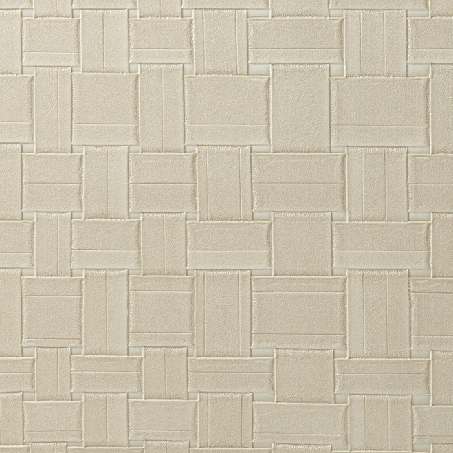 Beige Arte Textura Weave 31576A behang met een geweven, reliëfstructuurpatroon.