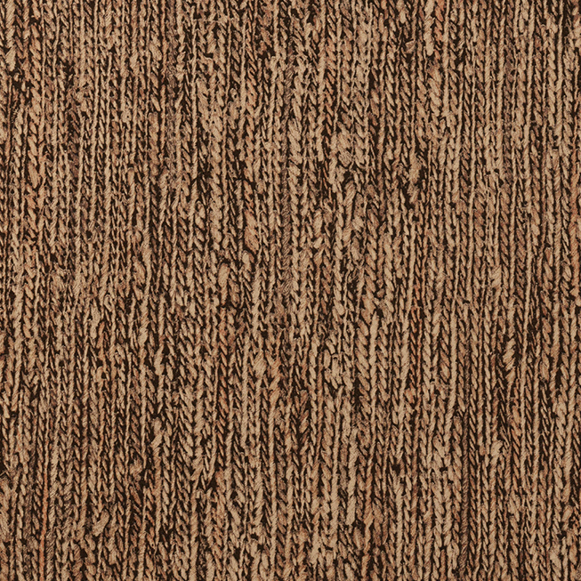 Structuurbehang Arte Tresse 48052 in tan kleur met een geweven, natuurgetrouw patroon uit de Les Forêts-collectie.