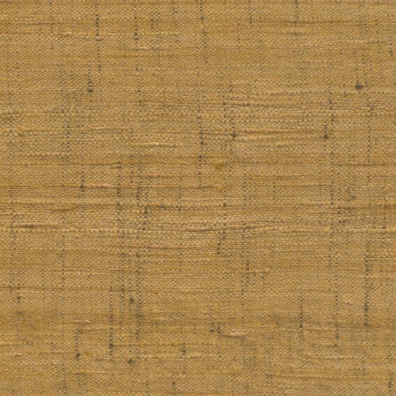 Close-up van Arte behang Wild Silk Ghicha Silk 86550 in een warme goudbruine tint met zichtbare textuur en weefpatroon.