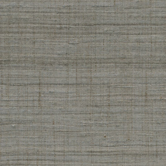Grijsblauw Arte-behang met een natuurlijke, grove structuur van wilde Ghicha-zijde.
