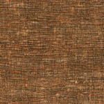 Bruin behang met een horizontale, geweven structuur uit de Arte Wild Silk collectie, model Katia Silk 86502.