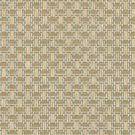 Beige Arte-behang Wildwalk Ferox 28064 met een geweven, geometrisch patroon.