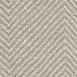 Beige en witte wandbekleding Arte Marquesa Atuona 31721 met visgraatpatroon van geweven textiel.