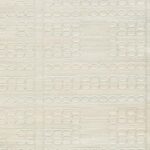 Beige wandbekleding met een geweven, geometrisch patroon uit de Arte Marquesa Taio-collectie.