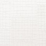 Wit Arte Tenere 74027 behang met een subtiel reliëf en een patroon van onregelmatige vierkanten.