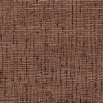 Close-up van Arte behang Boucle 73024 met een geweven textuur in bruin- en zwarttinten.