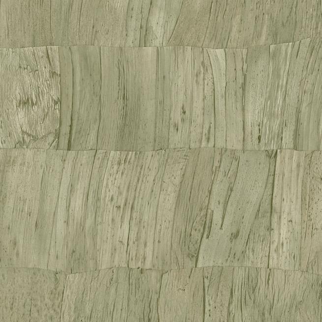 Groen Arte Capas 34304 behang met een natuurlijke, gelaagde textuur en organisch patroon.