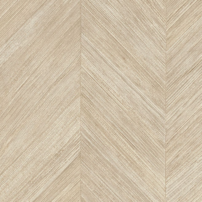 Beige behang met een visgraatpatroon uit de Arte Corteza 34201 collectie.