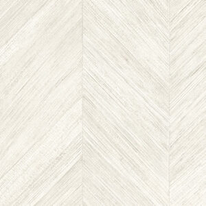 Lichtbeige behang met visgraatpatroon uit de Arte Corteza 34203 collectie.