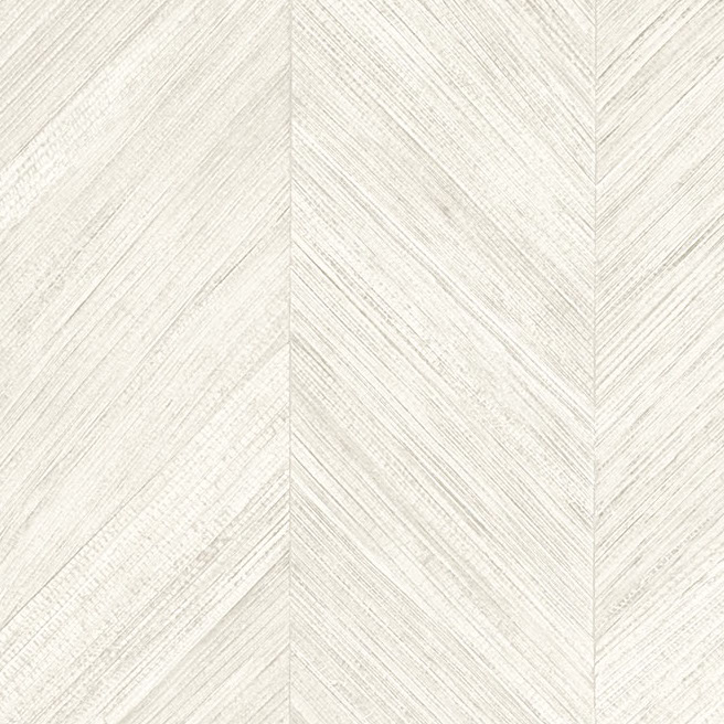 Lichtbeige behang met visgraatpatroon uit de Arte Corteza 34203 collectie.