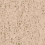Beige Arte behang met een craquelé-structuur en glanzende emaillelook.