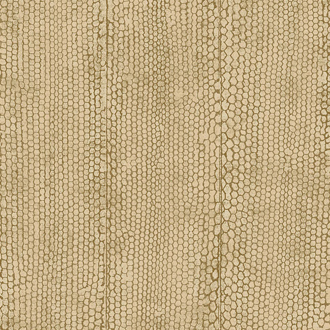 Beige Arte Escama 66033 behang met een textuur die lijkt op schubben of reptielenhuid.