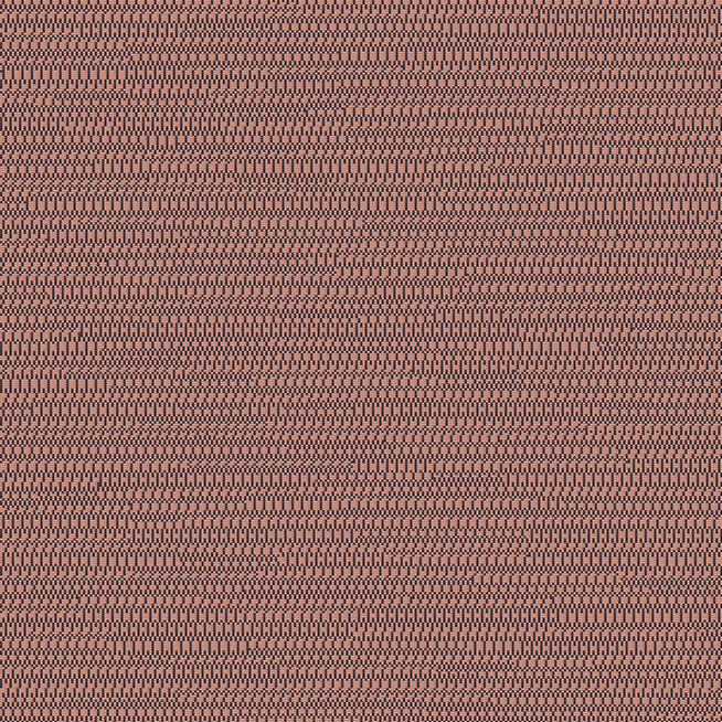 Behang met een fijn, horizontaal geweven patroon in aardetinten uit de Arte Koumbala-collectie.