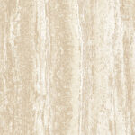 Beige en crèmekleurig Arte Lustro 66052 behang met een gemarmerde, verticale textuur.