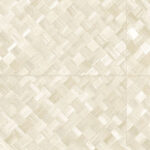 Beige geweven patroon op Arte behang uit de Pandan 34101 serie met een natuurlijke textuur.