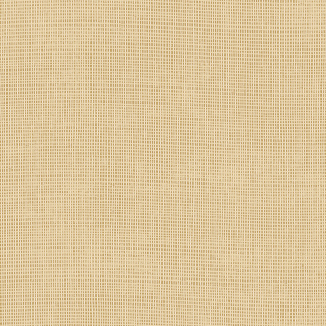 Lichtbruin Arte-behang Tulle 73080 met fijn geweven textuur in rasterpatroon.
