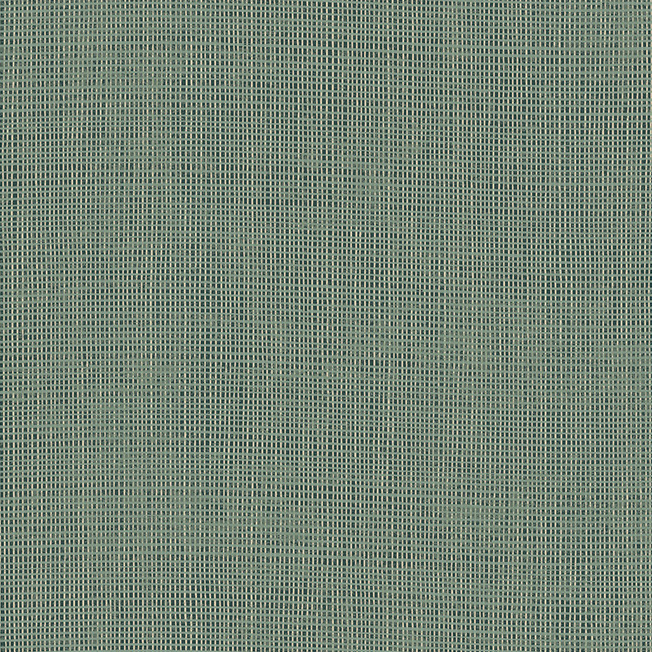 Groen Arte behang Tulle 73081 met een fijn geweven textuurpatroon.