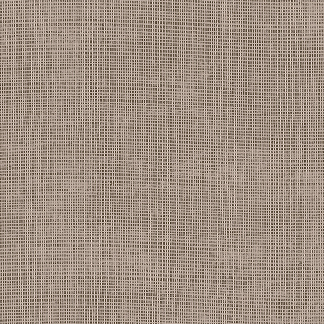 Beige Arte behang Tulle 73082 met een fijn geweven textuur in rasterpatroon.