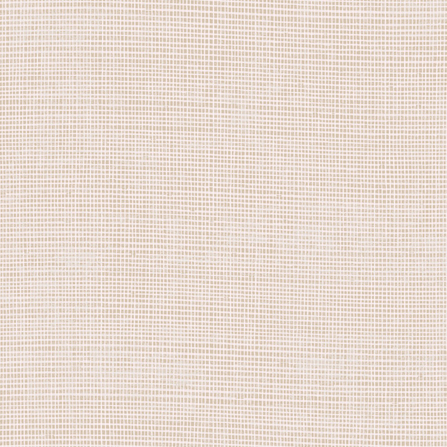 Beige Arte-behang Tulle 73084 met een fijn geruit textuurpatroon.