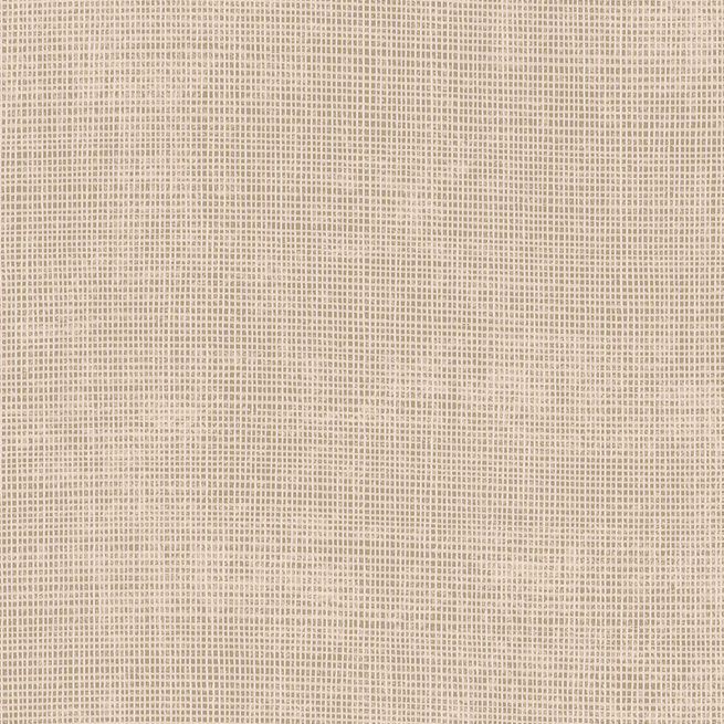 Beige Arte behang Tulle 73085 met een fijn rasterpatroon en textiele uitstraling.
