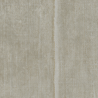Beige Elitis Corinthe VP 920 03 behang met een linnenachtige textuur en subtiele verticale naad.
