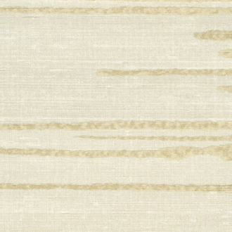 Lichtbeige Elitis behang uit de Kari-collectie met een subtiele horizontale structuur en natuurlijke textuur.