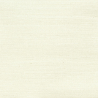 Lichtbeige Elitis Kosa Silk behang met subtiele zijdeachtige textuur.