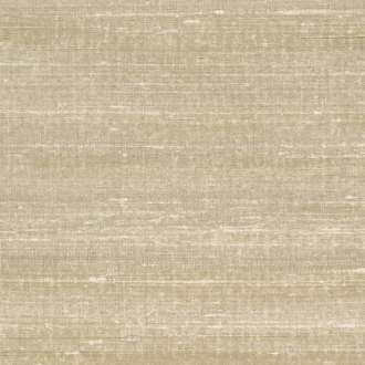 Beige Elitis Kosa Silk behang met een subtiele, zijdeachtige textuur en horizontale lijnen.