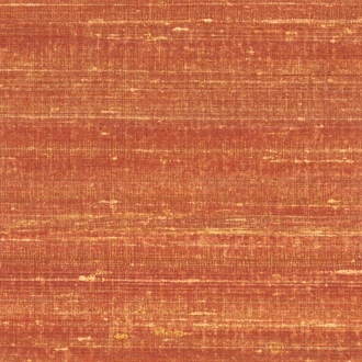 Roodbruin Elitis Kosa silk behang met zijdeachtige textuur en subtiele horizontale nerfstructuur.