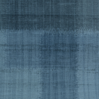 Blauw Elitis Madras VP 931 80 behang met een textuur die doet denken aan geweven stof.