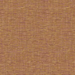 Oranje Missoni-behang met een fijn geweven tweedstructuur en subtiele paarse en gele accenten.