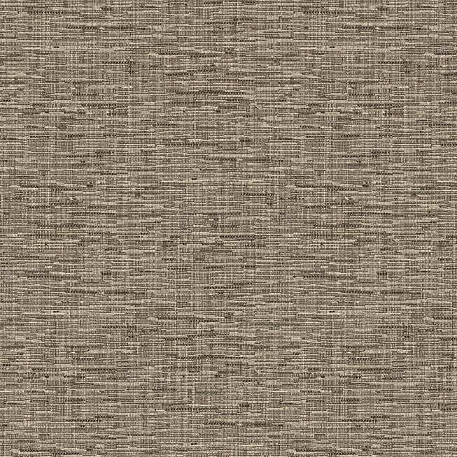 Bruin Missoni behang met een geweven tweedstructuur, model 10259.