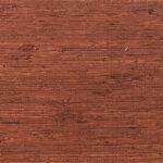 Structuurbehang Buningh Arte Kudzy 5436 in een warme roodbruine tint met een geweven, natuurlijke textuur.