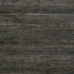 Donkergrijs Buningh Arte Kudzy 54533 behang met een grove, horizontale textielstructuur.
