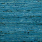 Blauw Buningh-Arte Kudzy 54539 behang met een geweven textuur en subtiele variaties in tinten.
