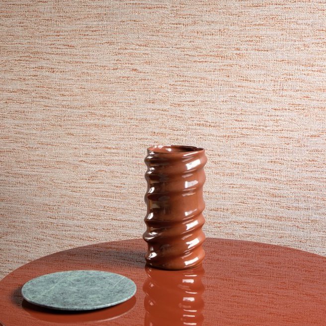 Arte behang Ritorto 33056A Tangerine rood