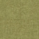 Groen behang met een textielachtige structuur en subtiele stikselpatronen uit de Buningh-Arte Tintura 33022 Amaranth Antigua collectie.