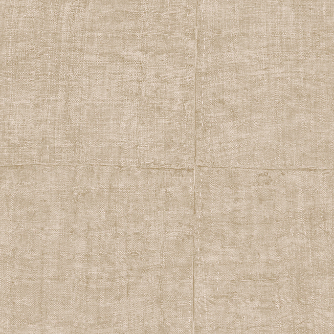 Beige behang met textielstructuur uit de Buningh Arte Tintura 33031 Amaranth Antigua collectie.