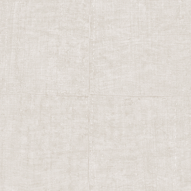 Lichtbeige behang met een grove linnenstructuur uit de Amaranth Antigua collectie van Arte.